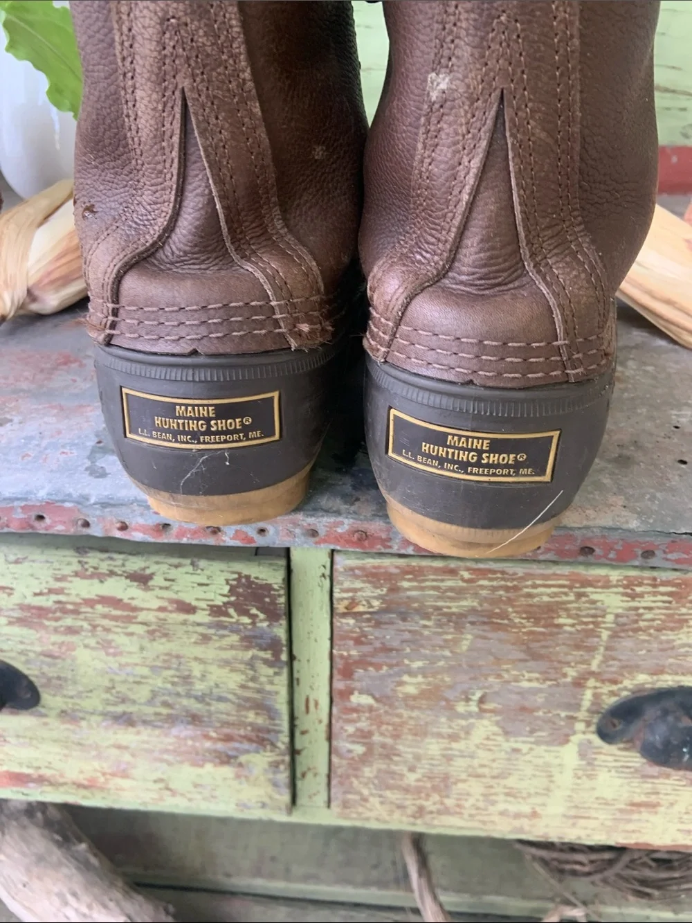 Vintage LLBean made in Maine boots